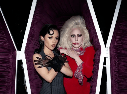 Lady Gaga debuta en Tudum de Netflix como parte del elenco de&nbsp;‘Wednesday’