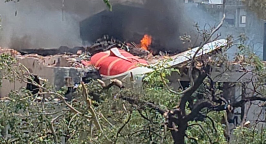 Avión de Air India con destino a Londres y 242 pasajeros a bordo se estrelló en la&nbsp;pista