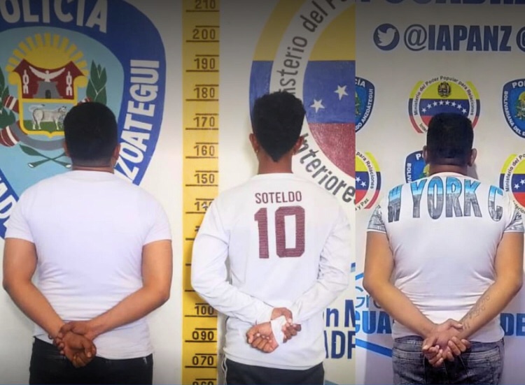 Tres hombres detenidos por venta ilegal de&nbsp;divisas