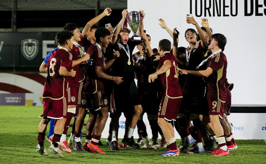 La Vinotinto Sub 17 ganó el torneo de Desarrollo UEFA&nbsp;Conmebol