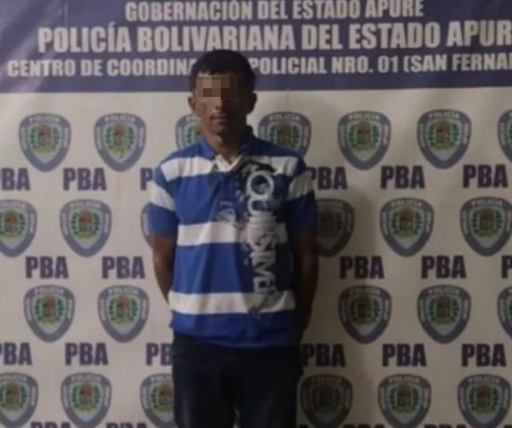 Aprehendido para ser imputado por el MP, sujeto que asesinó a su expareja y dos hijos en&nbsp;Apure