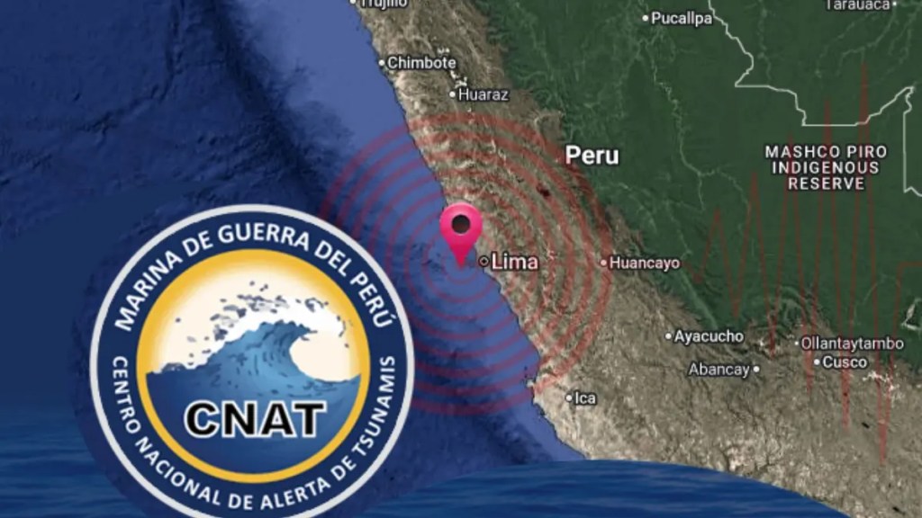 Un sismo de magnitud 6.1 sacudió Callao, provincia cercana a Lima,&nbsp;Perú