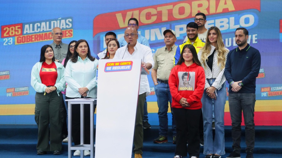 Jorge Rodríguez tras municipales: Vamos de victoria en&nbsp;victoria