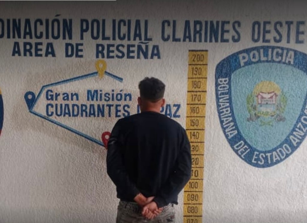 Capturado en Clarines por intento de robo y violencia de&nbsp;género