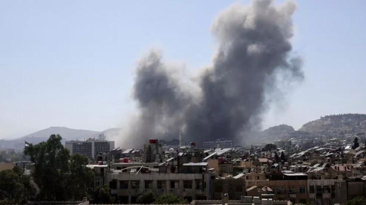 Israel ataca cuartel general del Ejército sirio en&nbsp;Damasco