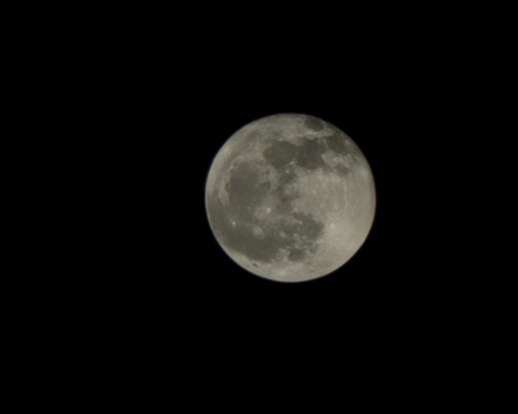 Este sábado 09 de agosto hay luna de «Esturión», así se vio en&nbsp;Lechería