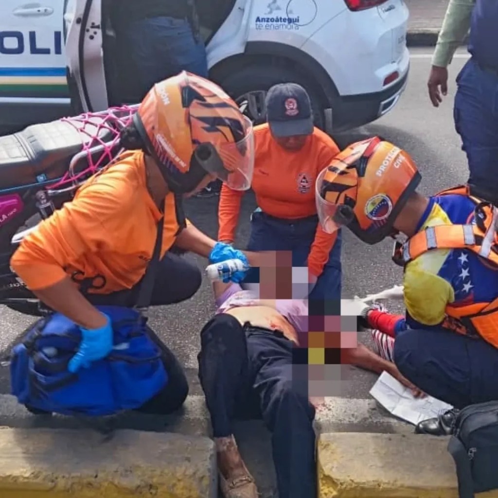 Mujer de 76 años fue arrollada por un motorizado en la avenida Intercomunal de&nbsp;Barcelona