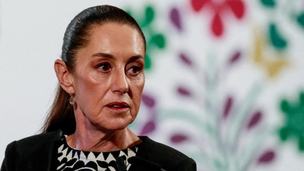 Sheinbaum se pronuncia sobre el despliegue de fuerzas militares de EE.UU., en el mar&nbsp;Caribe