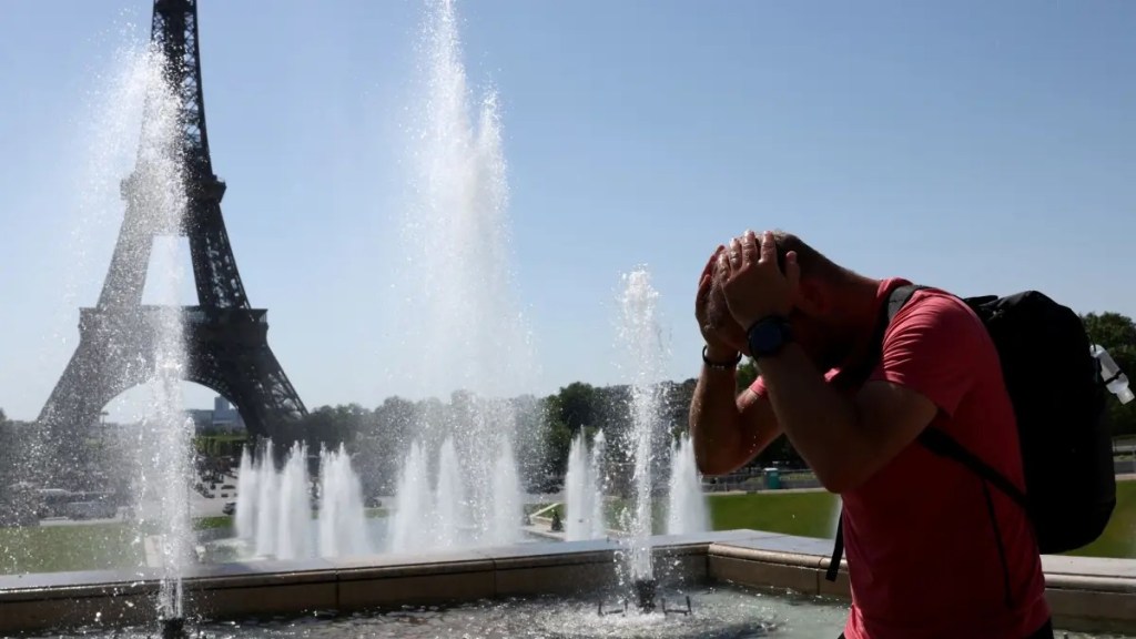 Casi toda Francia de nuevo en alerta por la ola de&nbsp;calor
