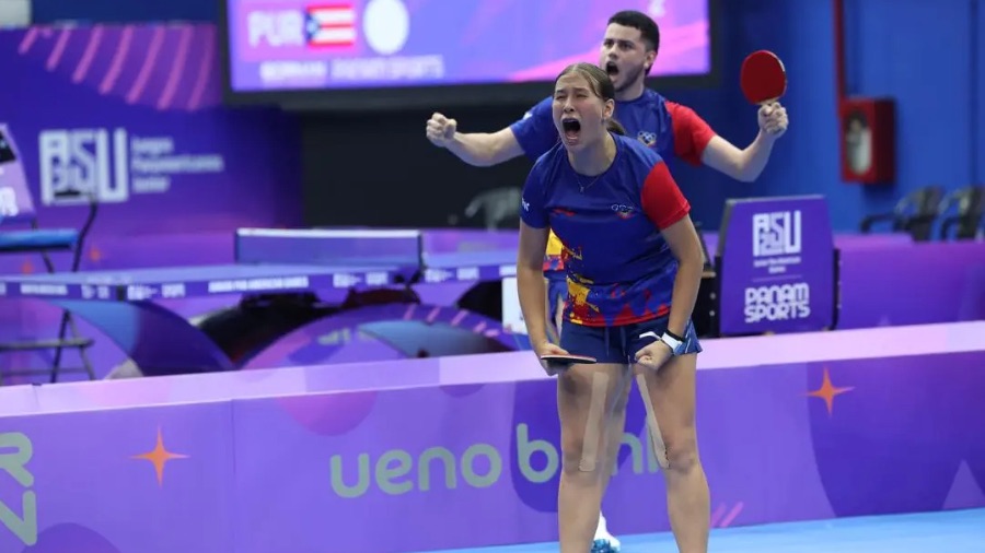 Venezuela conquistó oro en tenis de mesa mixto en Panamericanos Asu&nbsp;2025