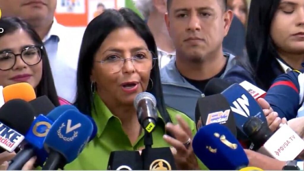 Delcy Rodríguez advierte a EEUU que si ataca a Venezuela »les va a ir muy&nbsp;mal»