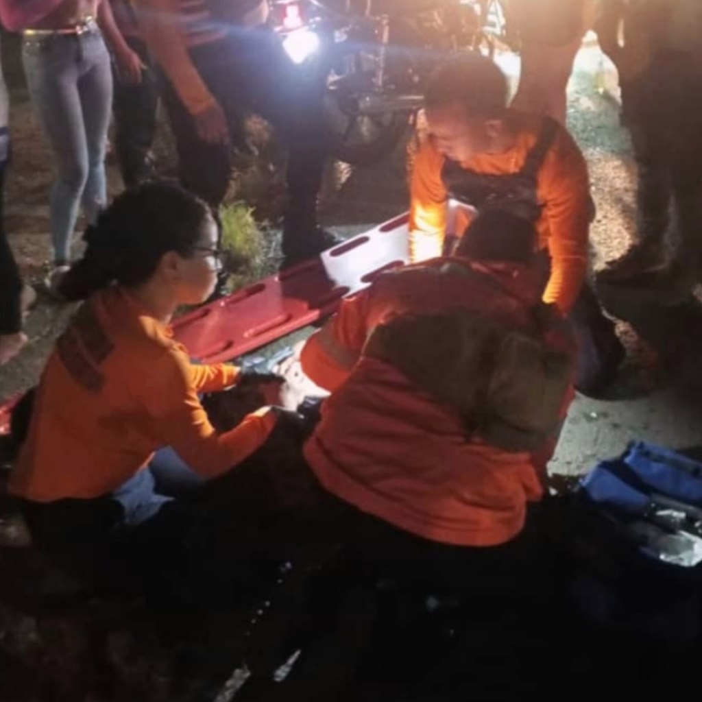 Accidente cerca de Parque Kariña en Barcelona Deja tres&nbsp;heridos.