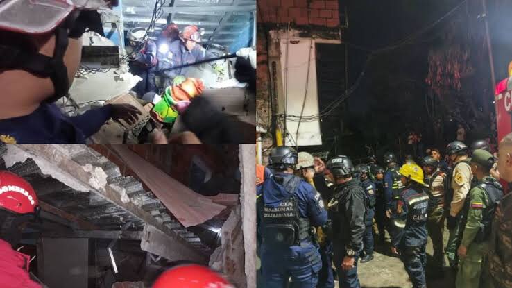 Colapsó de vivienda en Caracas dejó un fallecido y cuatro&nbsp;heridos&nbsp;
