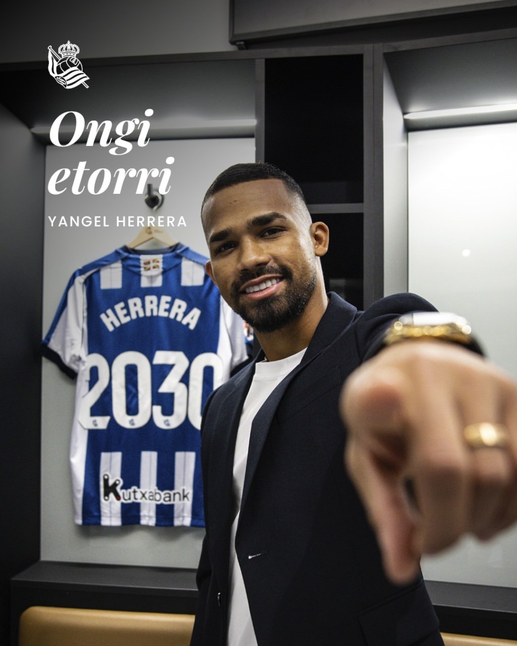 La Real Sociedad confirma el fichaje del venezolano Yangel Herrera por 5&nbsp;temporadas