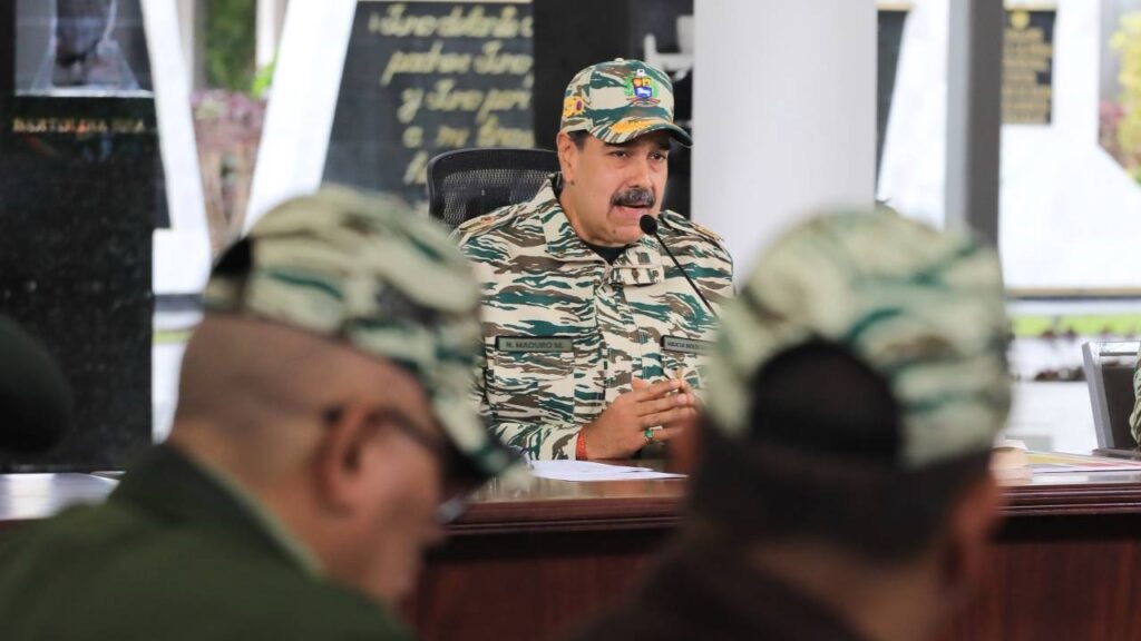 Maduro dice que si Venezuela fuera agredida «pasaría a una etapa de lucha&nbsp;armada»