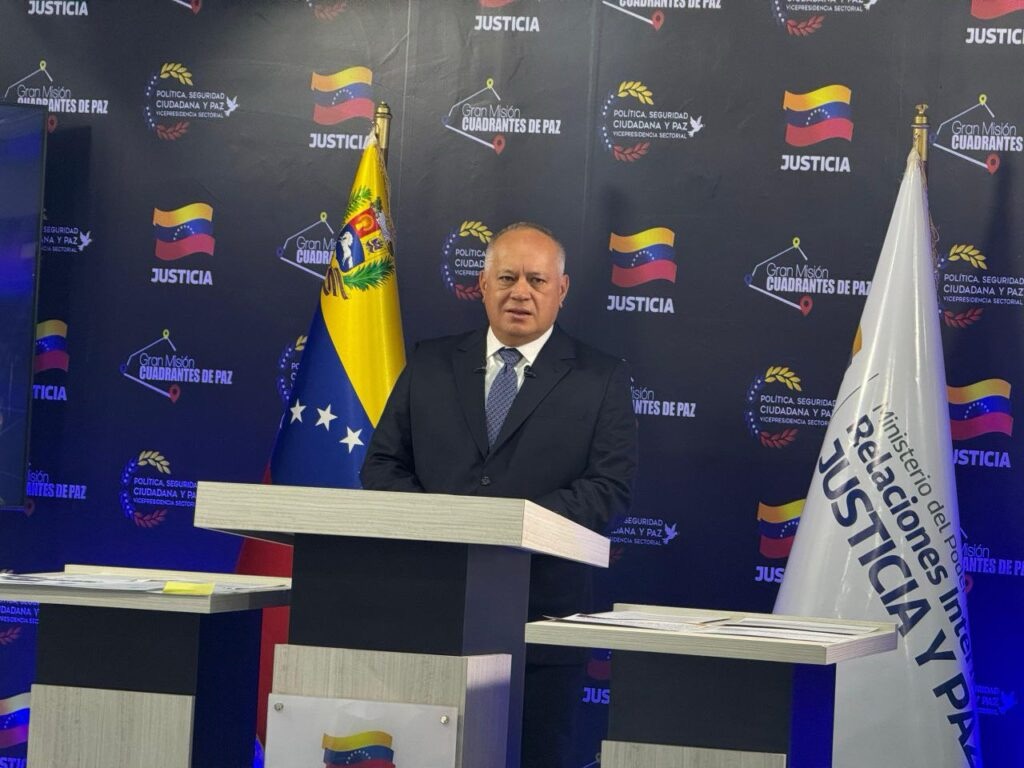 Cabello niega existencia de fentanilo en lancha destruida por&nbsp;EEUU