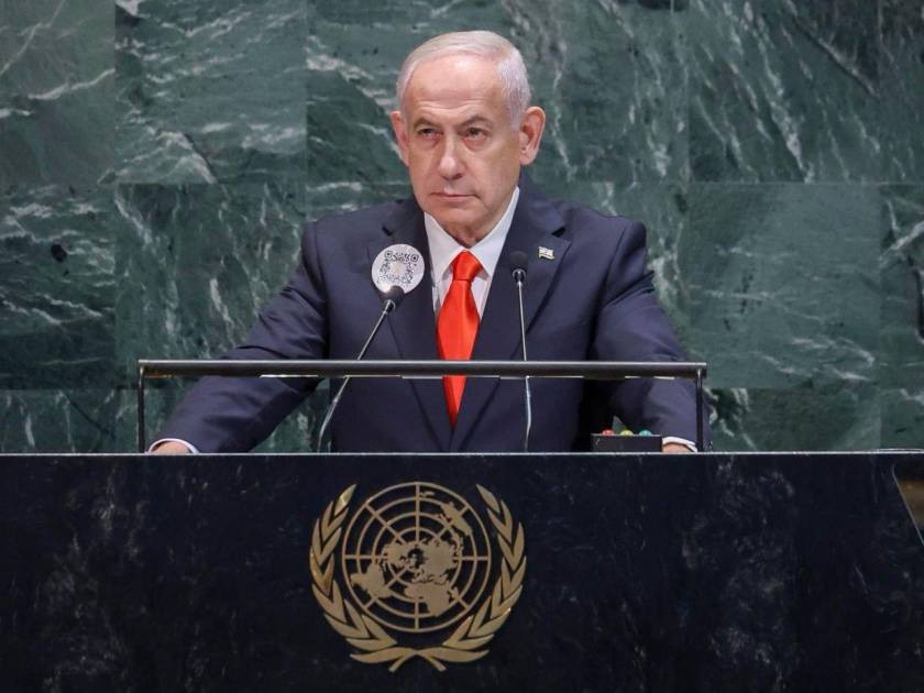 Netanyahu ofrece discurso en la ONU ante una sala casi vacía: «No habrá un Estado&nbsp;palestino»