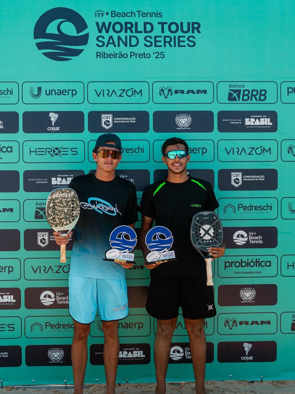 OrgulloVenezolano: Joven de 19 Años gana el Campeonato Mundial de Beach Tennis Sand Series en&nbsp;Brasil