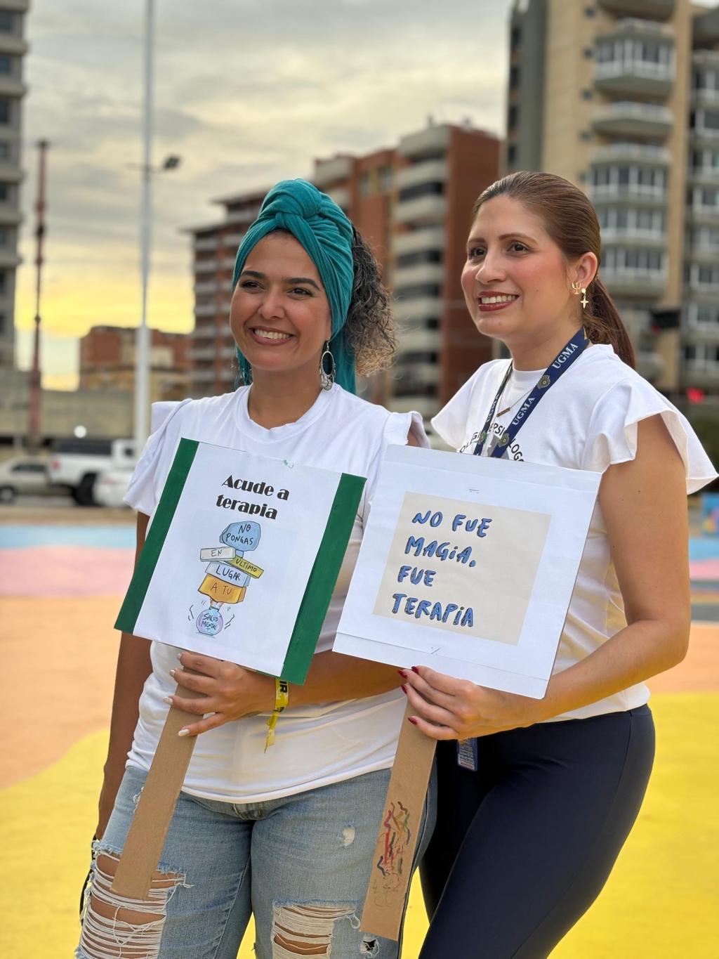 En Anzoátegui Psicólogos y estudiantes realizaron pancartazo por el Día de la Salud&nbsp;Mental