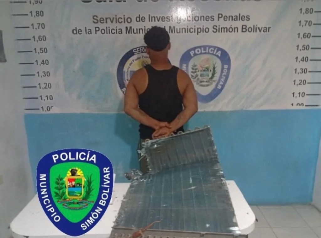 Capturaron a Sujeto por Robo de Tuberías de la Iglesia Santa&nbsp;Lucía