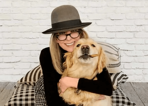 Diane Keaton, habría dejado 5 millones de dólares para su perrita&nbsp;Reggie