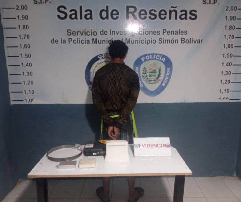 Aprehendido sujeto implicado en hurto de equipo de telecomunicaciones en Tronconal&nbsp;III