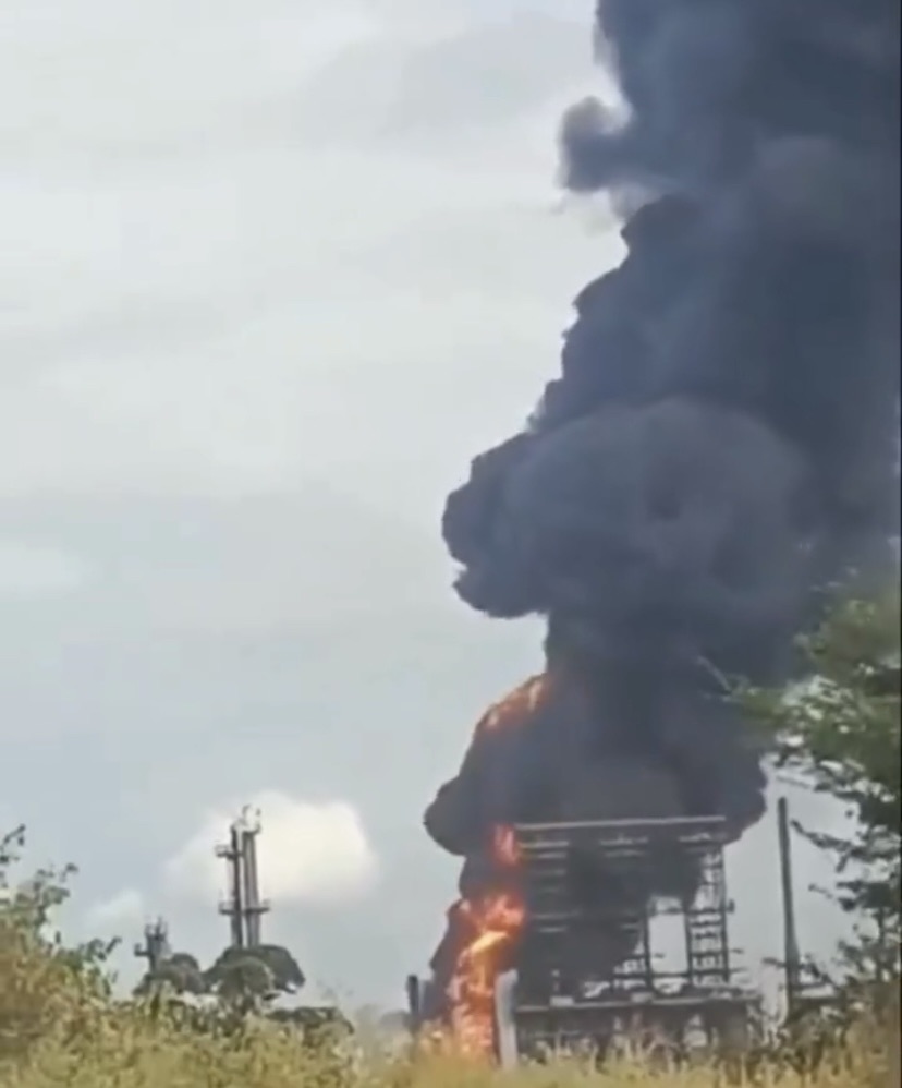 PDVSA anuncia investigación tras incendio en Petrocedeño ubicado en el complejo industrial José Antonio&nbsp;Anzoátegui