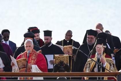 El papa León XIV presidió en Turquía una histórica oración en Nicea con un llamado a la unidad cristiana