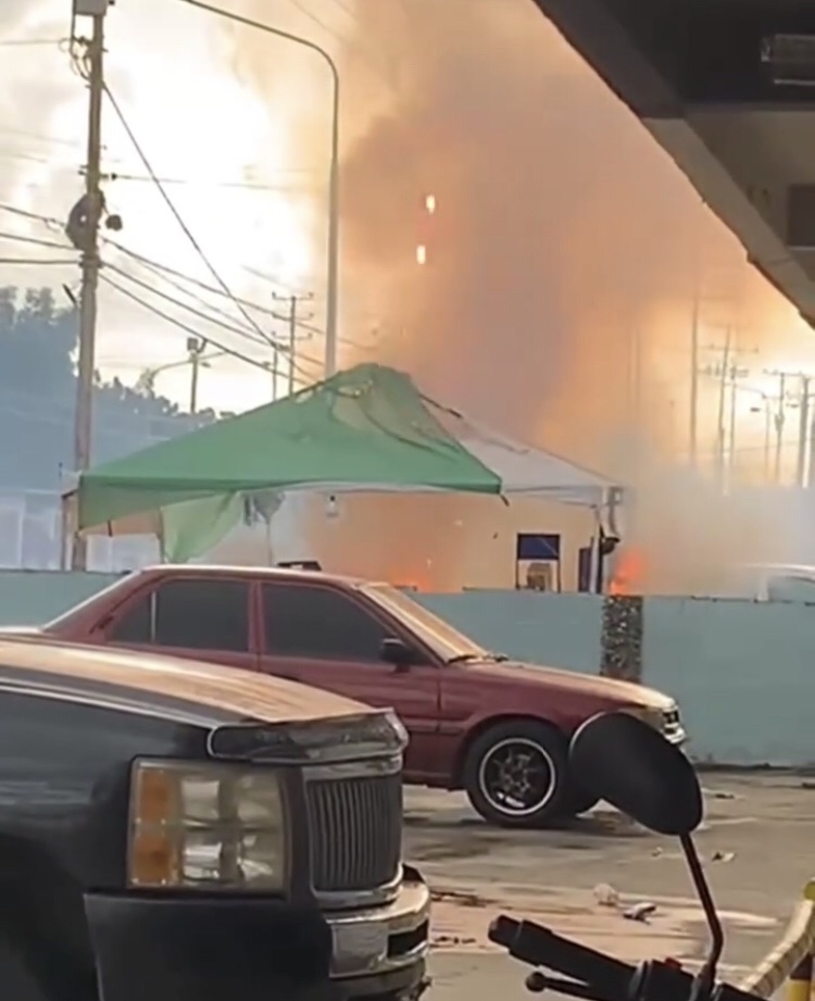 Incendio en venta de fuegos artificiales desató el pánico en&nbsp;Cabimas
