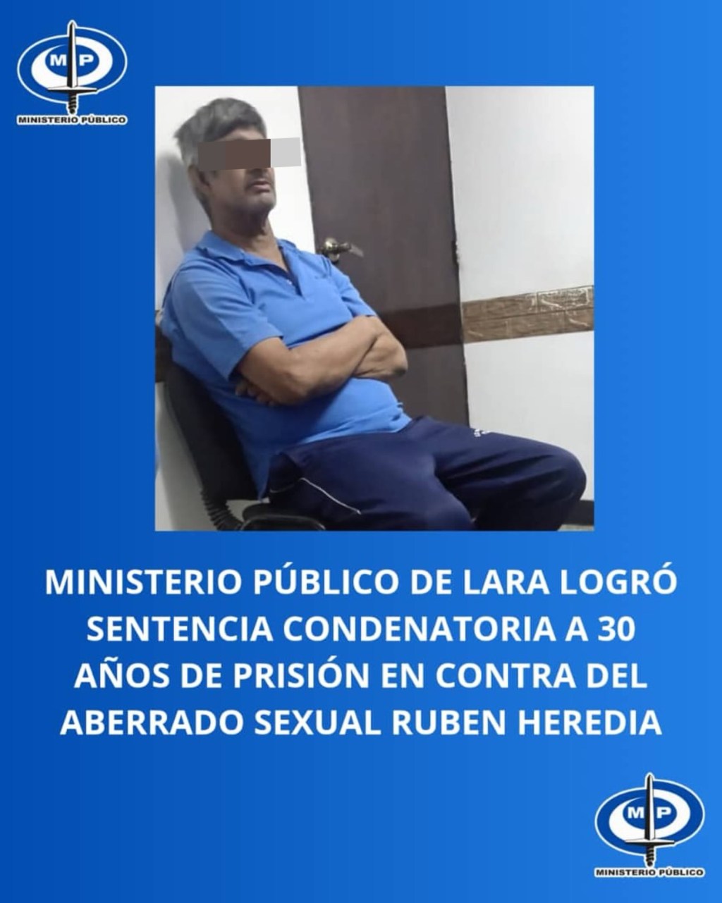 Ministerio público logró sentencia condenatoria a 30 años de prisión contra un hombre por abuso&nbsp;sexual