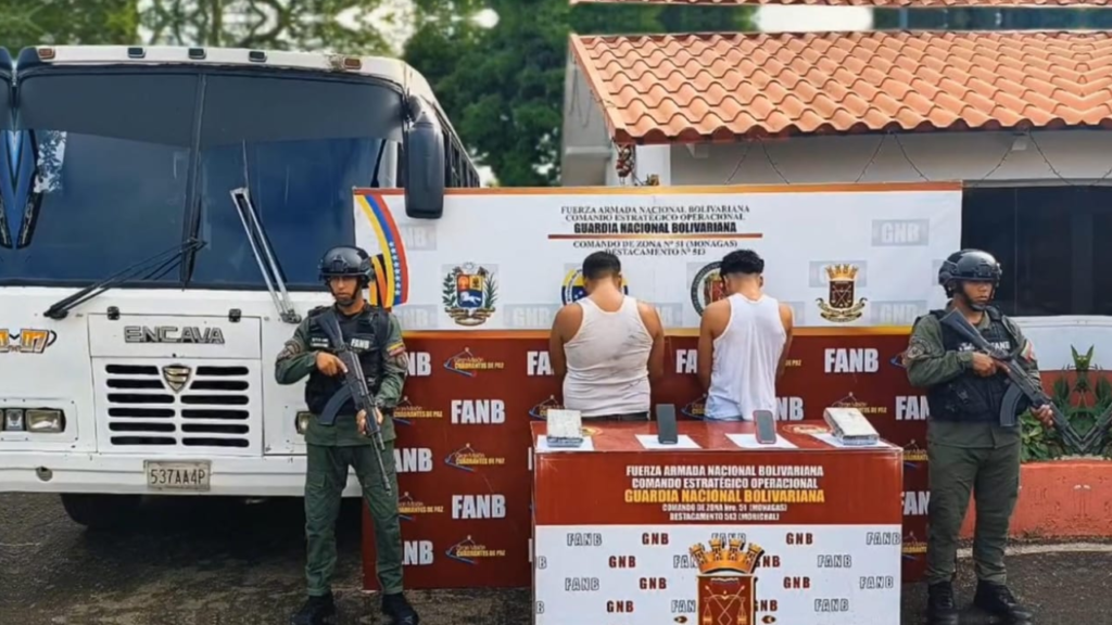 Incautan 316 envoltorios de droga en autobús en&nbsp;Monagas
