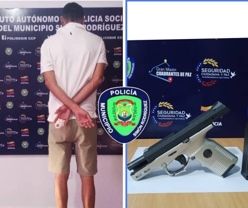 Polisosir lo detuvo por amenazar de muerte a su pareja con un arma de ...