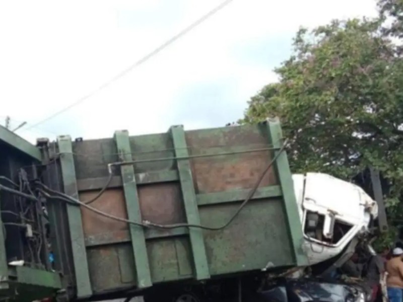 Falla de frenos en camión de aseo provocó trágico accidente con dos fallecidos en&nbsp;Táchira