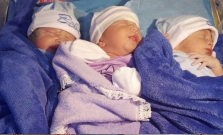¡Bendición por tres! Nacieron trillizos en el hospital Dr. Rafael Zamora Arévalo de Valle de la&nbsp;Pascua