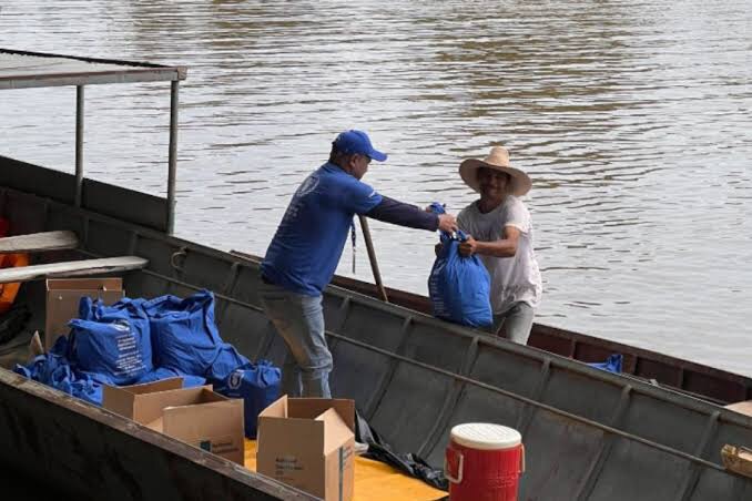 Naufragó embarcación del Programa Mundial de Alimentos en Delta&nbsp;Amacuro