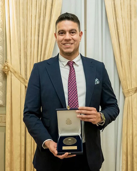 Ingeniero aragueño recibió prestigioso premio de la Real Academia de Ingeniería de España