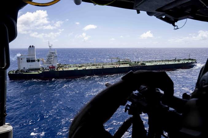EE UU interceptó al petrolero «Bertha» en el Indopacífico tras persecución que inició en el&nbsp;Caribe&nbsp;