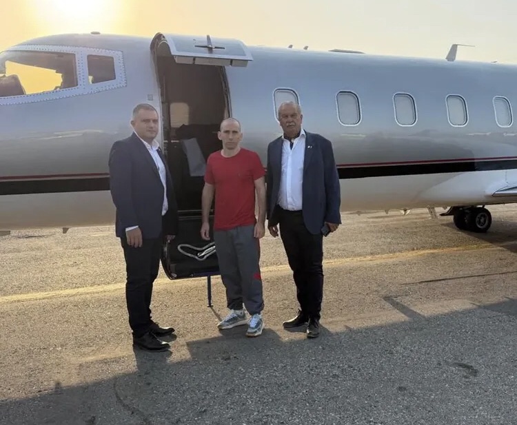 El gendarme Nahuel Gallo se reencontró con su familia en Argentina