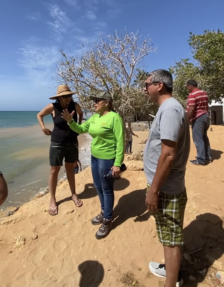 Alarma en Playa El Yaque: Autoridades evalúan erosión costera