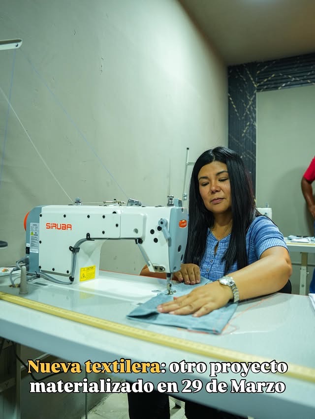 Entregaron nueva textilera «La Victoria» en&nbsp;Barcelona&nbsp;