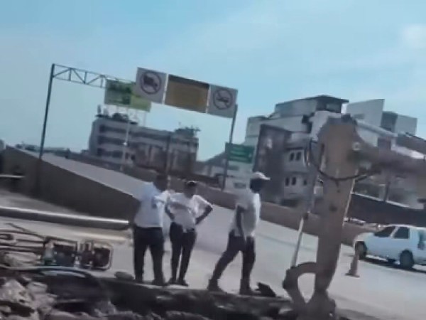 Tráfico lento en la Intercomunal por reparación de&nbsp;tubería