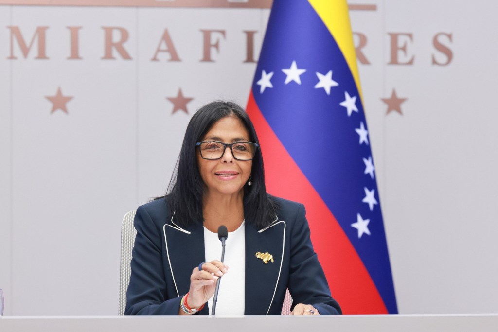 Delcy Rodríguez invitó a invertir en Venezuela durante foro internacional en Estados&nbsp;Unidos&nbsp;