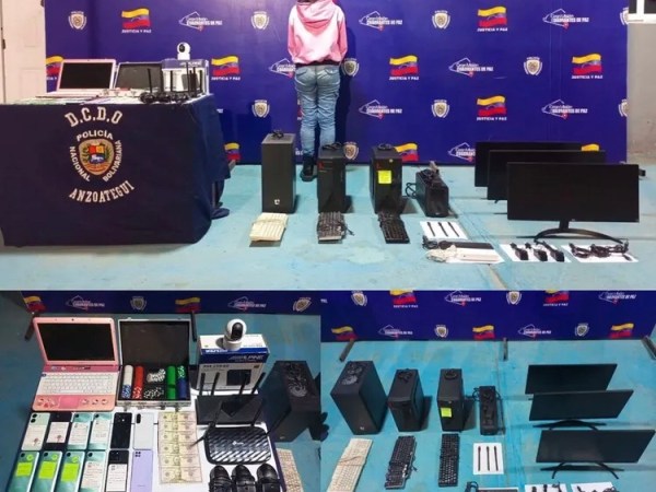 Desmantelaron centro de apuestas clandestinas en Lechería y detuvieron a una&nbsp;mujer