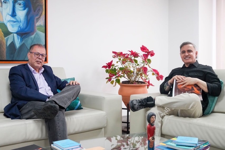 Reunión de trabajo del Ministro Raúl Cazal y Tarek William Saab para fortalecer la Gran Misión Viva&nbsp;Venezuela