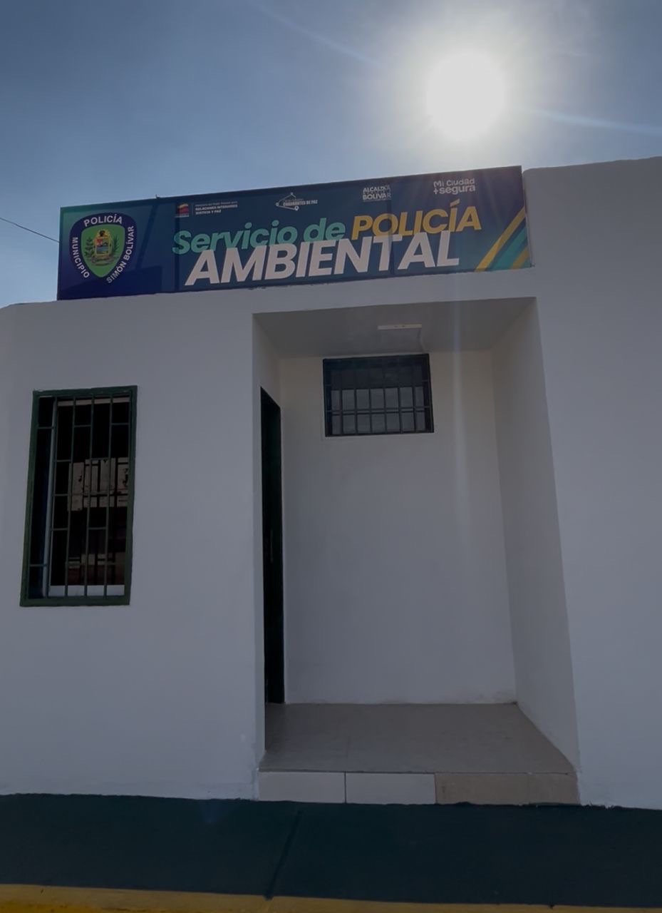 Inauguran primera sede de Policía Ambiental en el municipio Simón Bolívar