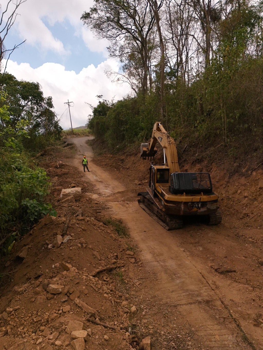 Inicia rehabilitación de 19 kilómetros de vialidad agrícola en la parroquia&nbsp;Bergantín