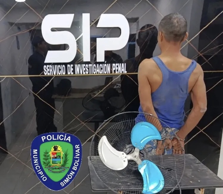 Capturado sujeto por hurto de electrodoméstico en Brisas Del&nbsp;Mar&nbsp;