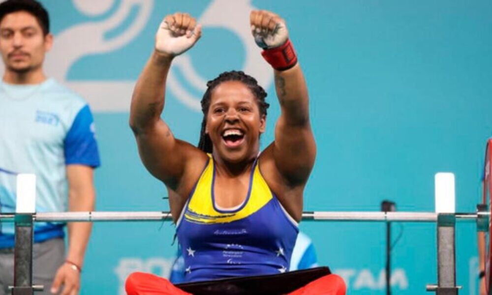 Venezolana conquistó doble medalla de oro en el Abierto de Parapotencia en Bangkok
