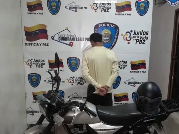 Detenido joven por hacer motopiruetas en el sector Tierra&nbsp;Dentro