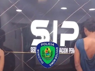 Pareja detenida tras protagonizar riña pública y lanzarse al río Neverí para evitar&nbsp;captura